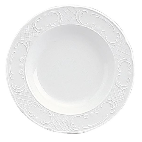 Assiette ronde creuse vintage 22cm