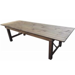 Table rectangulaire bois 210x100cm