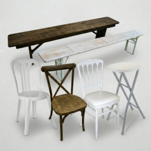 Chaises et bancs