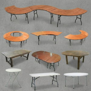 Tables et mange-debout