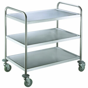 Desserte inox - 3 niveaux